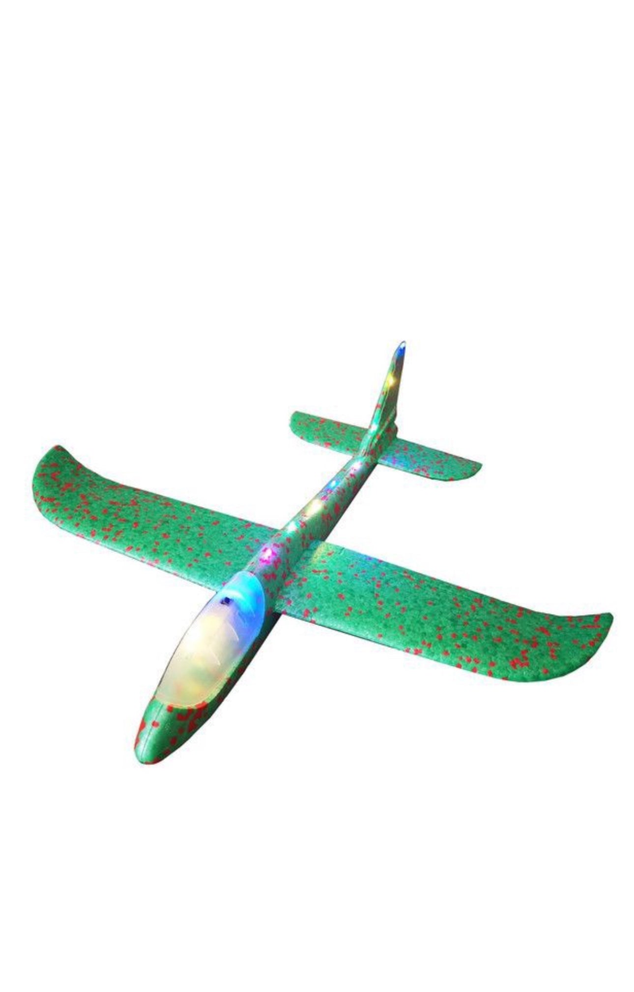 Foam LED airplane