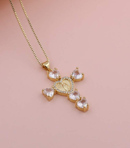 Chain with our lady cross