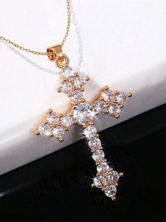 Diamanté Cross